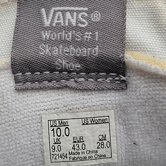 Vans Sk8-Hi Gray Mens Sz 10 (136) - Picture 8 of 10